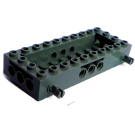 Lego podvozek s osami na kola 4x10x1 1/3, tmavě modro šedá (4210734)